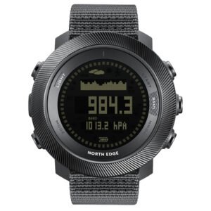 NORTH EDGE APACHE-D Freediving Computer Watch Compass Altimeter Barometer Safety Stop Reminder 200 Diving Log World Time 10ATM Waterproof
