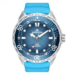 NORTH EDGE TRITON 300m waterproof diving watch solar charging alloy case