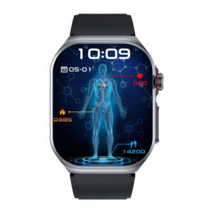 NORTH EDGE ET585 ECG & AMOLED Smartwatch BMI Measurement Blood Oxygen Measurement Exercise Calories & Step Tracking